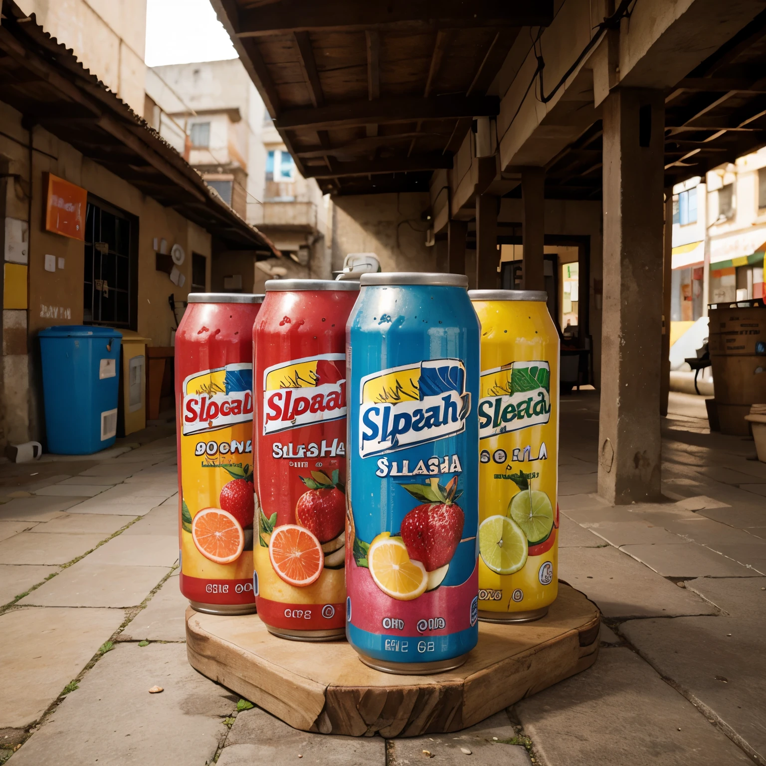 Splasha fruit juice canned