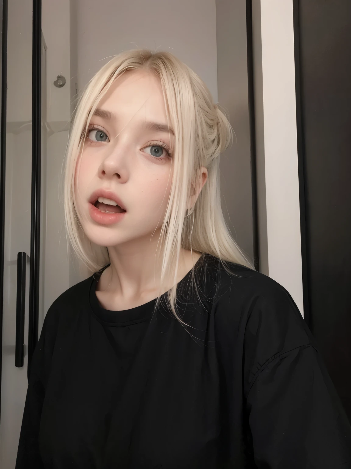 loira de olhos azuis e camisa preta escovando os dentes, Yelena Belova, 🤤 retrato de , Aleksandra Waliszewska, cabelo loiro extremamente claro, cabelo loiro muito claro, retrato de Kim Petras, Anna Nikonova aka Newmilky, dasha taran, Bela Delfina, Anastasia Ovchinnikova, ava max