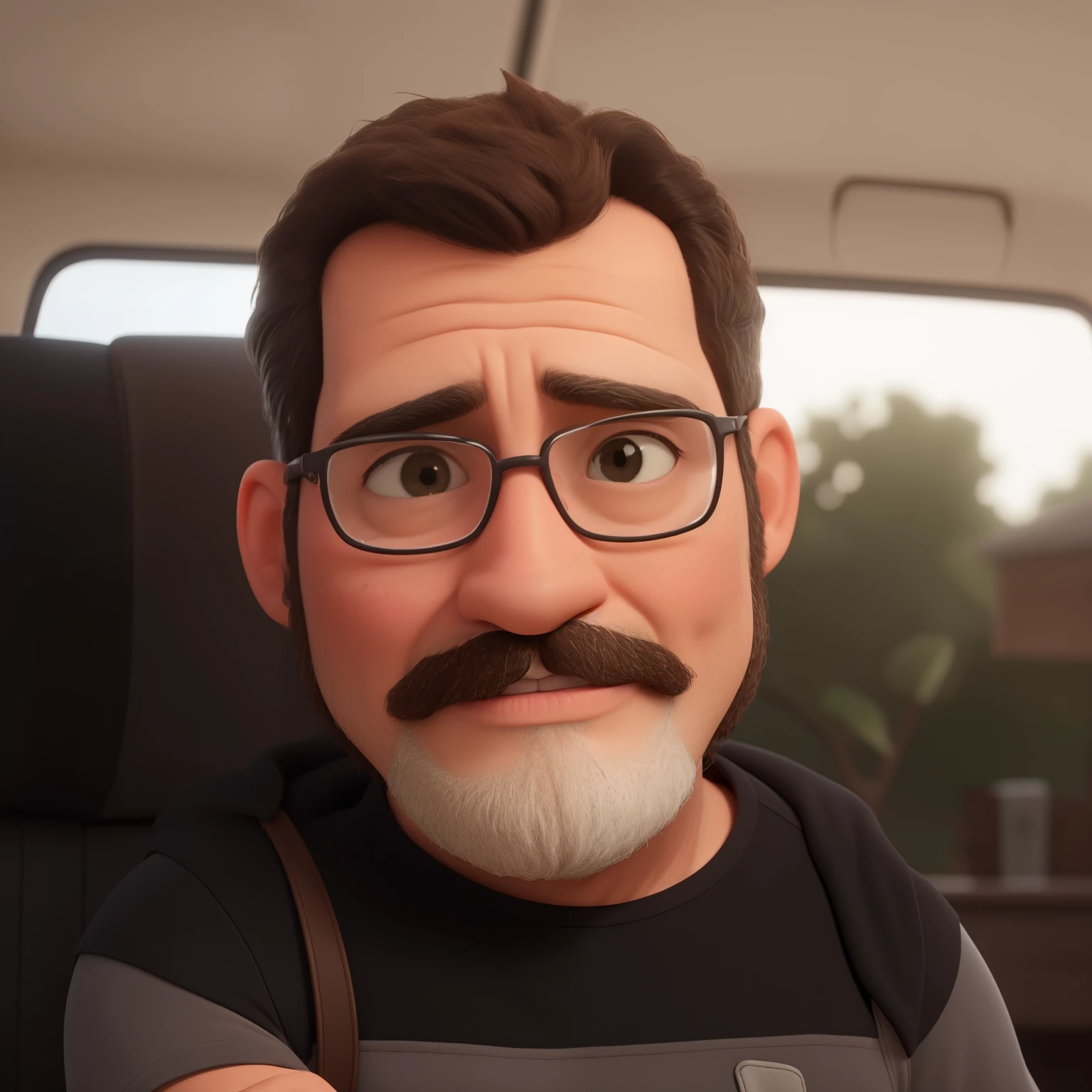 hay un hombre con barba y bigote parado afuera, 45 year old men, imagen de perfil, 4 0 year old man, luis nieves sr, photo of a 50 year old white man, taken in the early 2020s, 8k selfie photography, (38 years), 38 years, reddit post