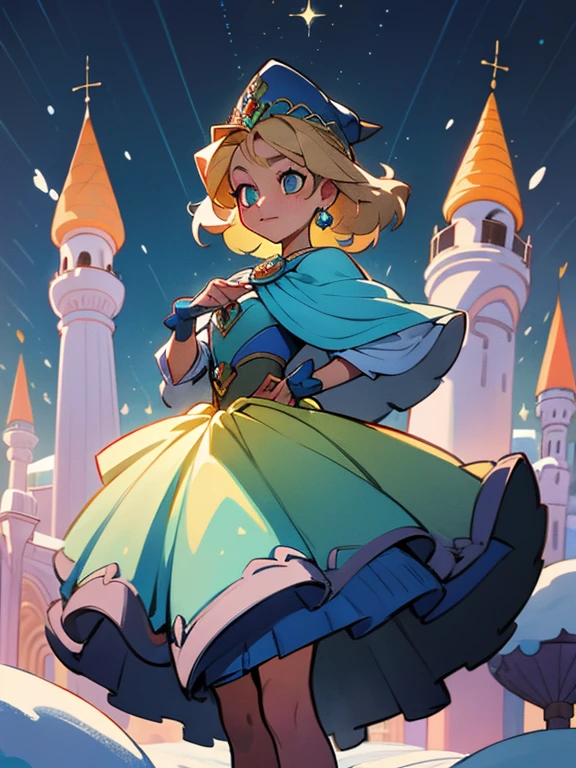 O prompt para gerar a imagem de "the princess of the month of January" is as follows:

Melhor qualidade, 4K, high resolution, HDR, ultra-detalhado, realista:1.37, cores vivas, obra de arte:1.2, sharp focus,
uma garota com uma coroa,
Olhos azuis que brilham como safiras,
fair and flawless complexion,
longo, flowing blonde hair,
Usando um elegante vestido de baile feito de tecido azul-gelo cintilante,
A silver tiara adorning her head,
Cercado por delicados flocos de neve,
Standing in a winter wonderland,
macio, warm sunlight filtered through snowy trees,
A light layer of ice on the ground,
A feeling of enchantment and magic in the air,
An aura of grace and regal elegance,
January themed decorations in the background,
a feeling of serenity and peace.

average: pintura digital,
Estilo de arte: retratos,
tom de cor: Tons frios com notas de blues gelados,
Lighting: macio, luz difusa com um toque de calor.

Remember to format the prompt as a single line with comma-separated bullets (",").
