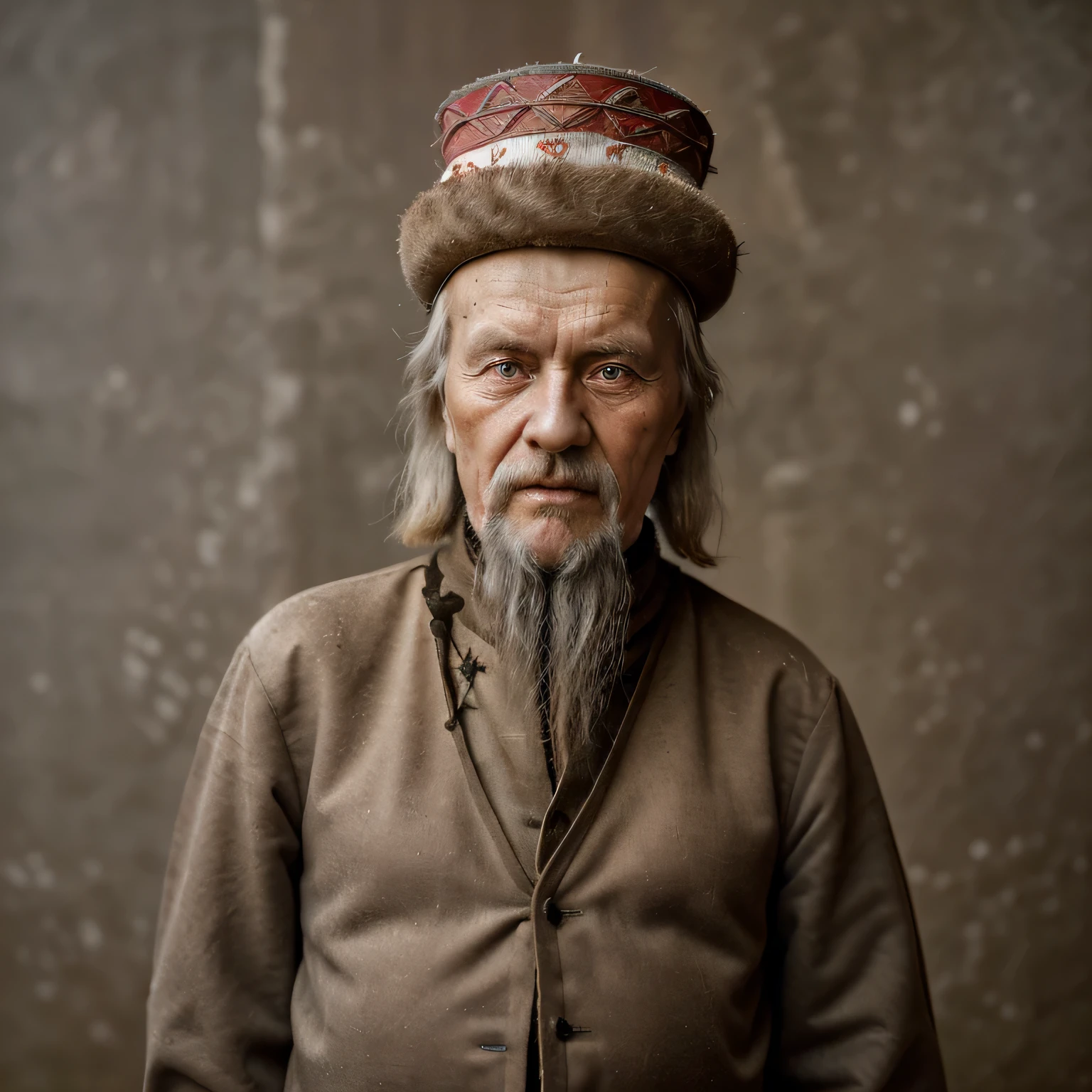 Depict an Old Believer in the Belarusian style in full growth, dressed in ancient clothes against the backdrop of Polesie, more professional