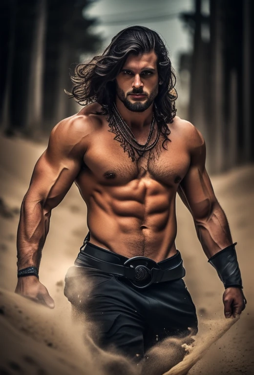 Homem hiperrealista, (hiperrealista), (high resolution), (8k), (extremamente detalhado), (best illustration), (melhor qualidade), (super detalhado), (obra-prima), (rosto detalhado) homem foto rosto detalhado, praia, blusa vermelha, os olhos, Grey cap
