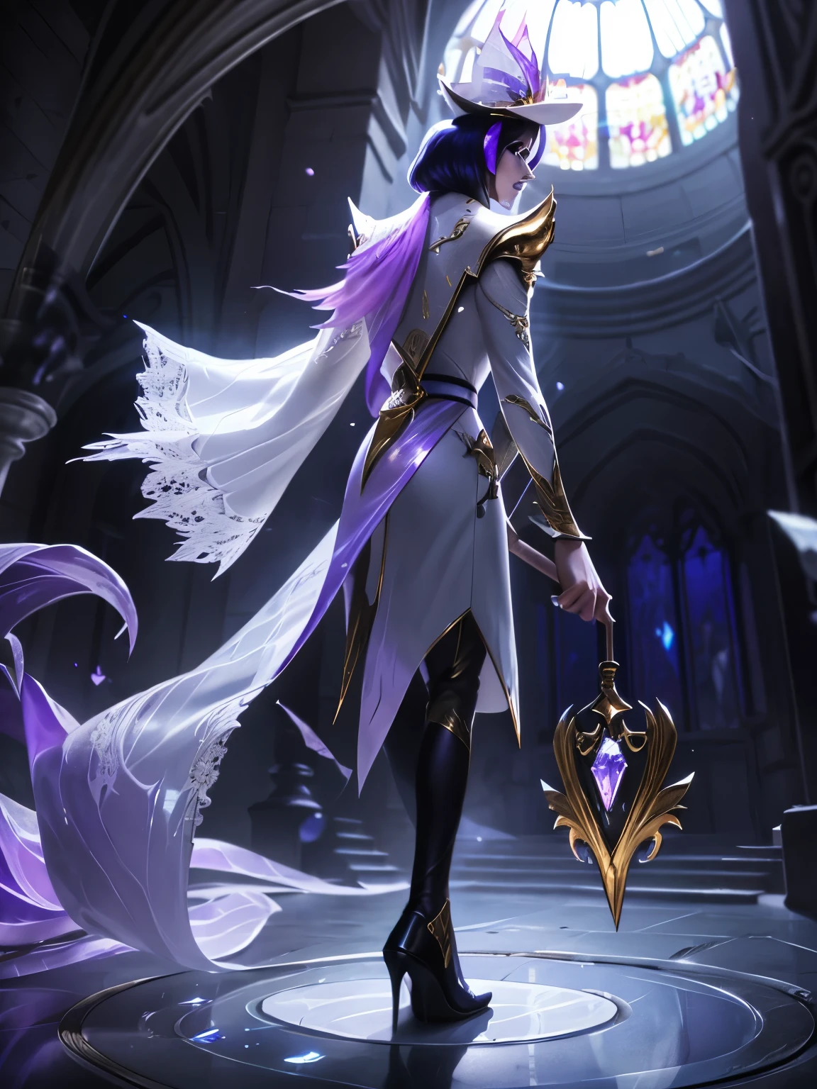 white shirt,(Spectral magic:1.2), League of Legends สแปลชอาร์ต, devil,(madness:1.2),crystal,mask,fight,back view,gold,fish,victorian hat,Europe,Middle Ages,Bronze,white magic,joy,luxurious,diamond,flower,full figure,(white stone magic:1.2),mirror,mirrorเเตก,ผลึกcrystal,white coat,a church,gold lace pattern,water,เศษcrystalสีฟ้า,กลีบflower,(fiddlestick:1.2),(devilหุ่นไล่กา:1.0), fiddlestick league of Legends ,(evelynn:1.2),pantomime,Moth,สะเก็ดcrystalเรืองเเสง


