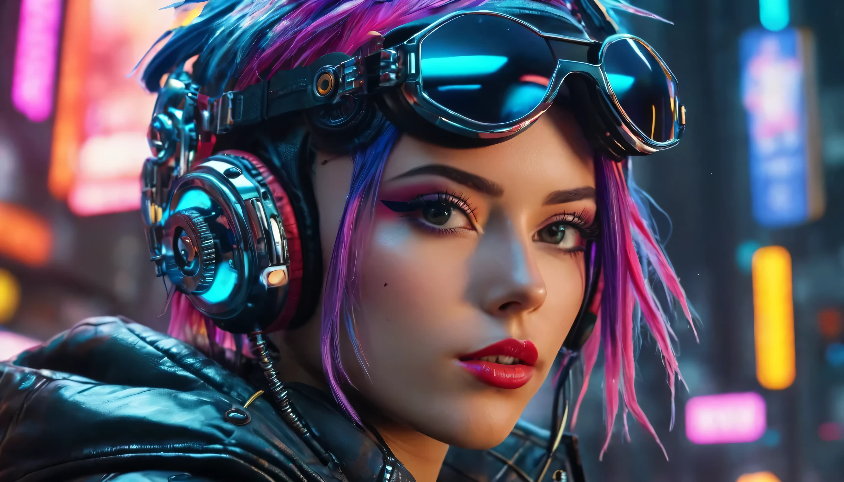create an image demonstrating the style of ((Cyberneticpunk)) style, hyper realism, 8k high definition, vibrant colors, sharp focus, insanely detailed