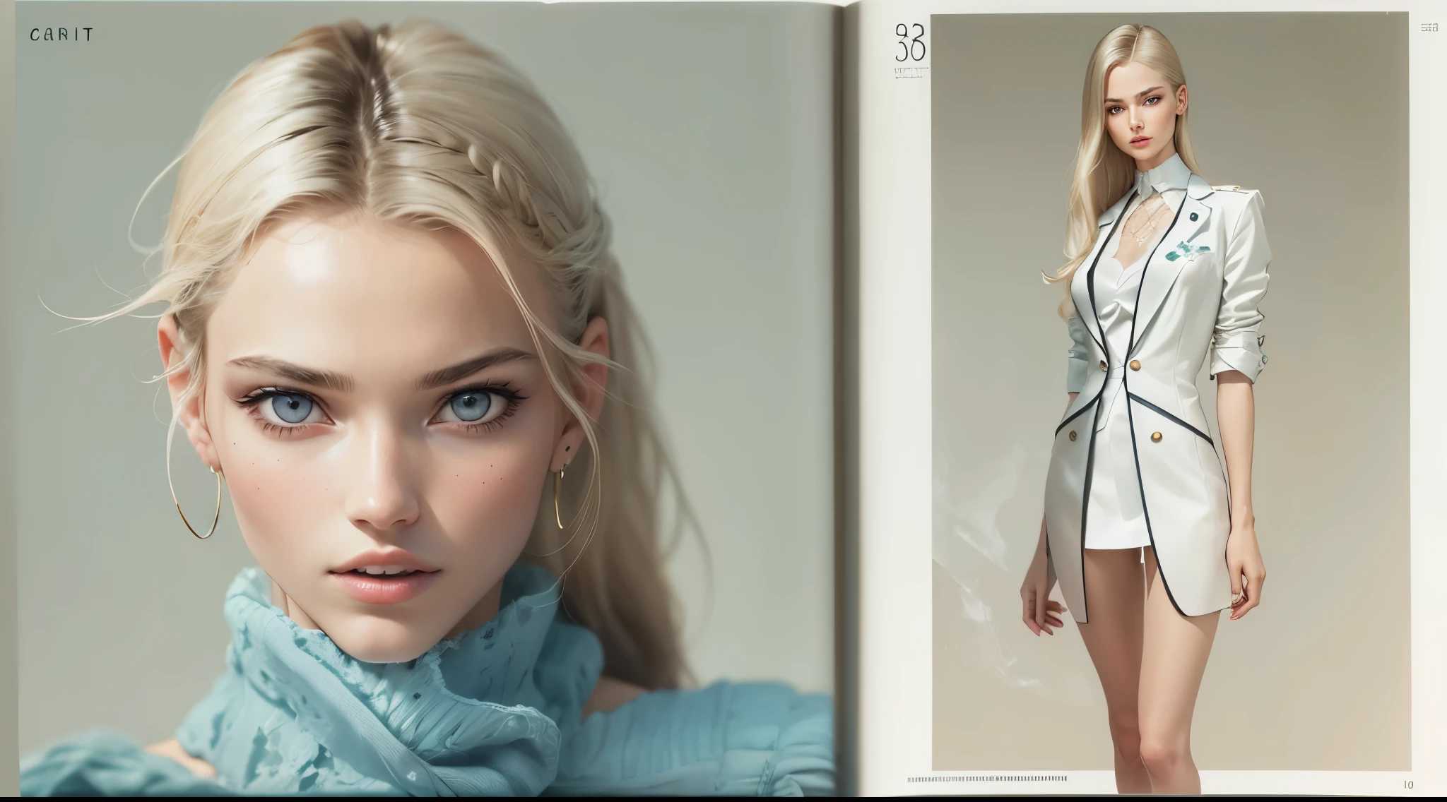 Carmen Kass is a supermodel from Estonia who was active in the 2000s. Her facial and physical characteristics are as follows:
Facial features:
1. Almond-shaped eyes: Carmen Kass has distinctive almond-shaped eyes, with vibrant blue irises that are striking.
2. High cheekbones: Her face features high cheekbones, and this beautiful bone structure accentuates her facial features.
3. Thin nasal bridge: Her nasal bridge is thin and well-defined, forming a part of her distinctive facial features.
4. Long black hair: Her hair is typically black, and it is as smooth and attractive as silk.
Physical features:
1. Height: Carmen Kass is tall, with a slender proportion that is characteristic. Her height is about 180cm (6 feet) or more.
2. Slender body shape: She has a slender body shape, which is perfect for her career as a stylish fashion model.
3. Long legs: Her legs are very long, contributing to her success in the modeling industry.