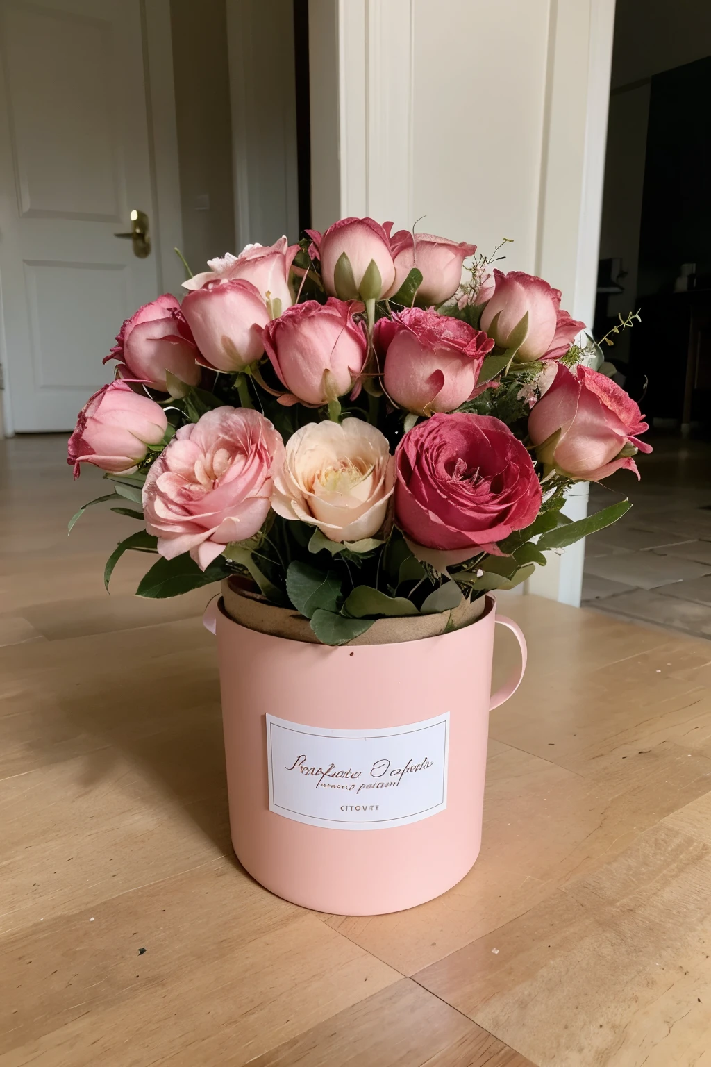 packaging for flower bouquets aesthetic pink