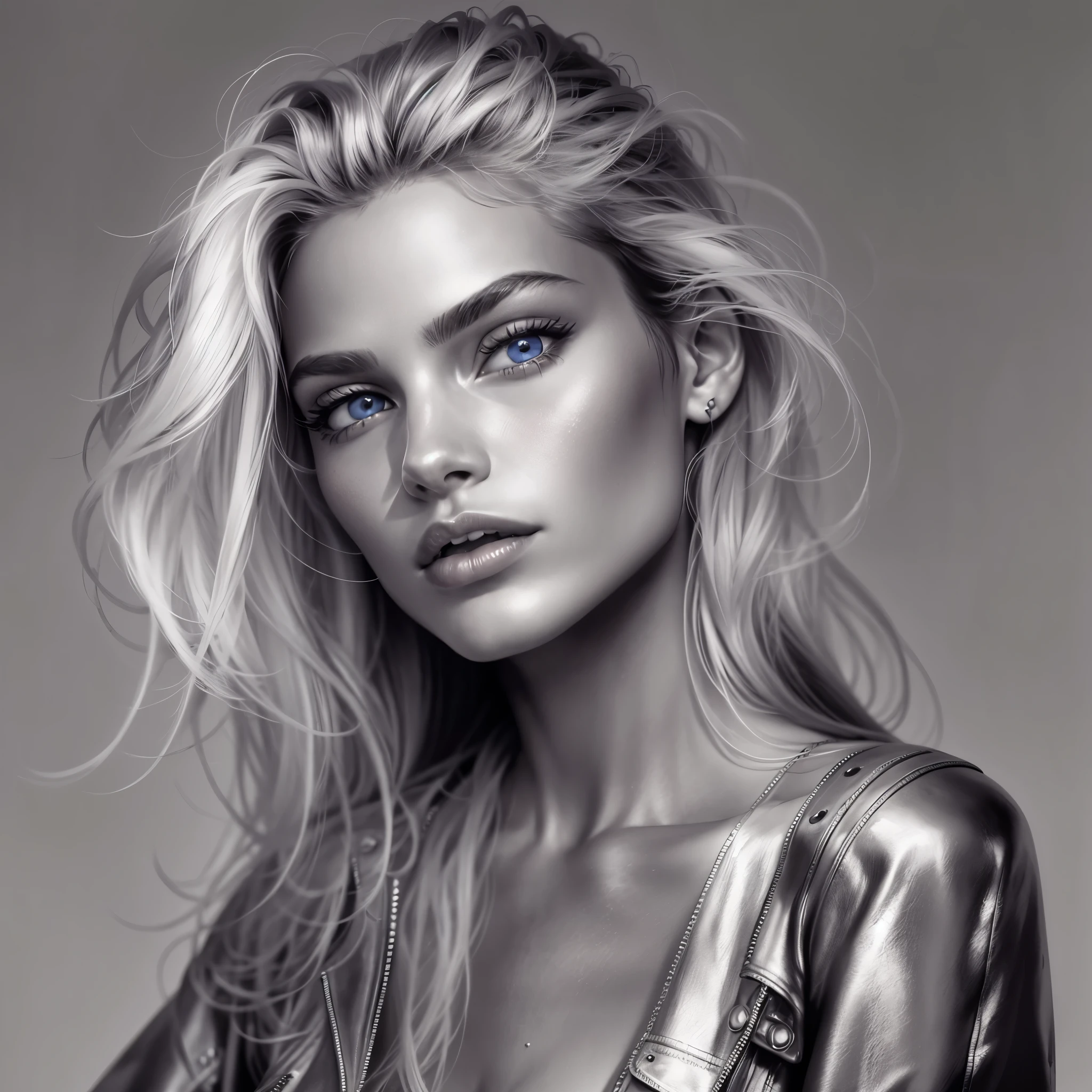 Fernanda Tavares, a supermodel from the 2000s, has the following physical characteristics:
- Her height is **178cm**, bust is **86cm**, waist is **61cm**, hips are **86cm**, and shoe size is **25cm**¹.
- Her hair color is **blonde** and her eyes are **blue**¹².
- She has a sharp and modish face, with high cheekbones and a distinct jawline².
- Her style is tall and slender, with attractive curves in her bust and hips².
- She has an edgy and sexy fashion sense, and has been featured in numerous runways and advertisements for brands such as GUCCI, VALENTINO, CHANEL, RALPH LAUREN, MICHAEL KORS, Calvin Klein, Dior, Dolce & Gabbana, Marc Jacobs, Versace, Givenchy, Celine, Victoria’s Secret, and ZARA¹².
- In 2000, she won Vogue's "Best model of the year" award².
