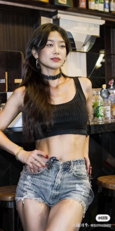 1girls, Nur, green Hair , 24 years old , Be a party girl, glamorous