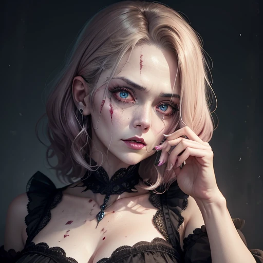 Beauty、(Middle-aged female zombie)、Full Screen Size、(Noble Zombie)