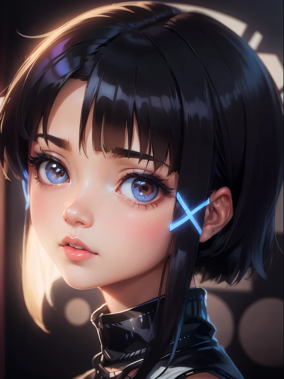 anime girl with a pair of scissors in her hair, kuvshinov ilya, ilya kuvshinov style, kuvshinov, digital art ilya kuvshinov, artstyle : ilya kuvshinov, anime style portrait, breathtaking ilya kuvshinov, ( ilya kuvshinov ), ilya kuvshinov face best quality, 4k