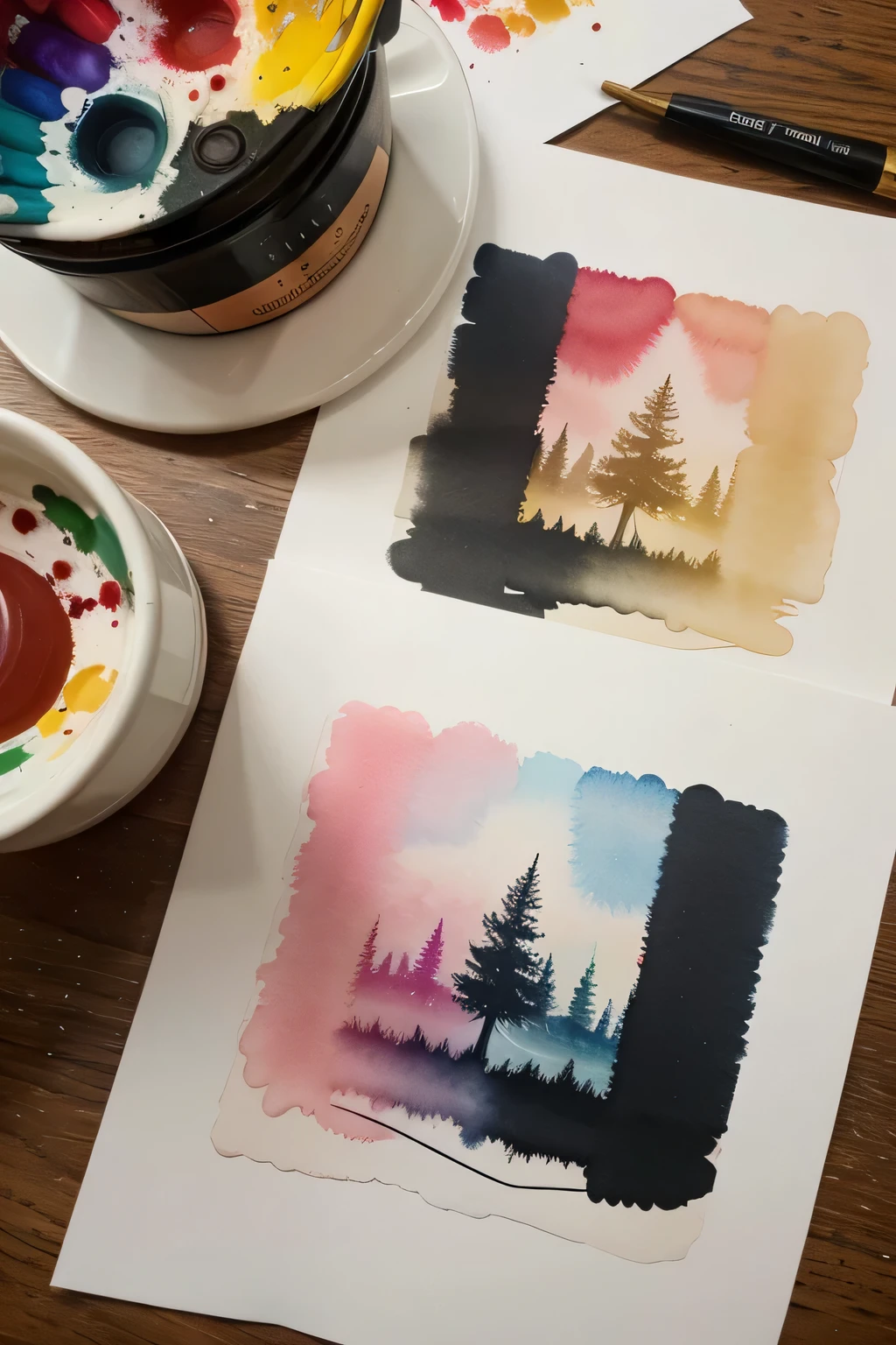 artist watercolor Paintbrushes