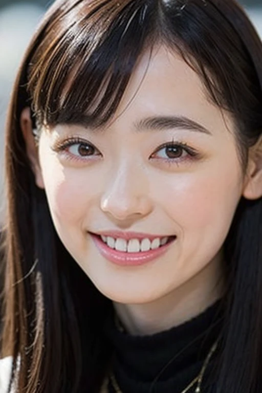 black hair, shiny hair, wide eyes, pupils sparkling, smile, light smile, laughing, Surrealism, modern, Hyperrealism, Verism, cinematic lighting, UHD, retina, masterpiece, ccurate, anatomically correct, textured skin, super detail, high details, high quality, best quality, highres, 1080P, HD, 4K, 8k、1 woman、20old woman、whole body