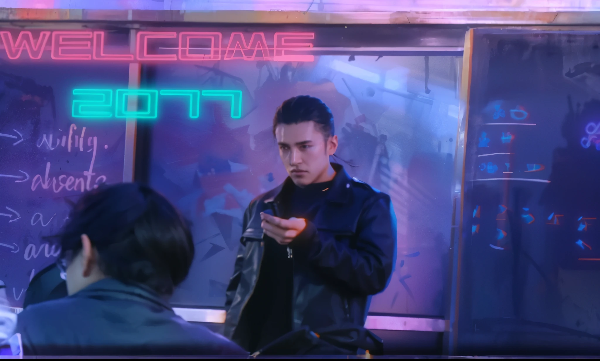 cyberpunk style;Cyberpunk 2077;;Steam Wave;city background;Cinematic feel
