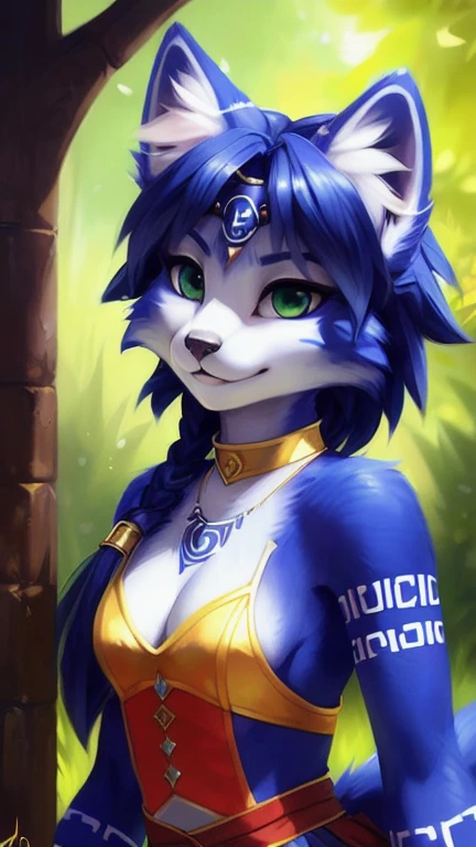 A beautiful and detailed (sweet portrait) von ((Krystal)), Sternenfuchs Krystal, Schlank, liebenswert, Green eyes, Small breasts, Raumanzug, Dekollete, Grinsen, hoch schauen,, Anthro, Pelzig, holografischer Bildschirm, Hochgeladen E621, detailed flauschige fur, (von Fluff-Kevlar, Bayard Wu, personalami, Pino Daeni), detailliertes Gesicht, (flauschige), 1girl, Allein, kein Wasserzeichen