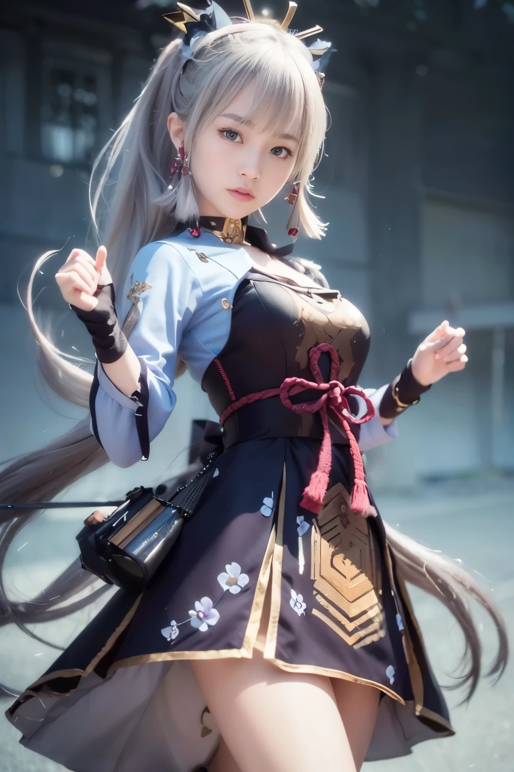 Best Quality, Masterpiece, Super High Resolution, Depth of Field, (Photorealistic:1.4), (Award Winning Photo, Incredible Masterpiece:1.3), Raw Photo, Golden Ratio, Highly Detailed CG Unity 8K Wallpaper, Detailed and Complex, Original, High Resolution, Raw Photo, (Perfect Body Type), Detailed and Complex, Digital SLRCamera, Soft Lighting, (Background People Blur:1.1), Sigma 85mm F/1.4, 50mm Lenac Lighting, Hyper Realistic, Color Graded, Dynamic Pose, Portrait Break, (Full Body Look:1.2), Thigh Gap, Laugh:1.4, Detailed Realistic, Skin Texture, (Realistic Human Skin Texture), Front View Viewer, Natural Soft Light, Daylight, in Street, Deep Shadows, (japanese beautiful girl)
