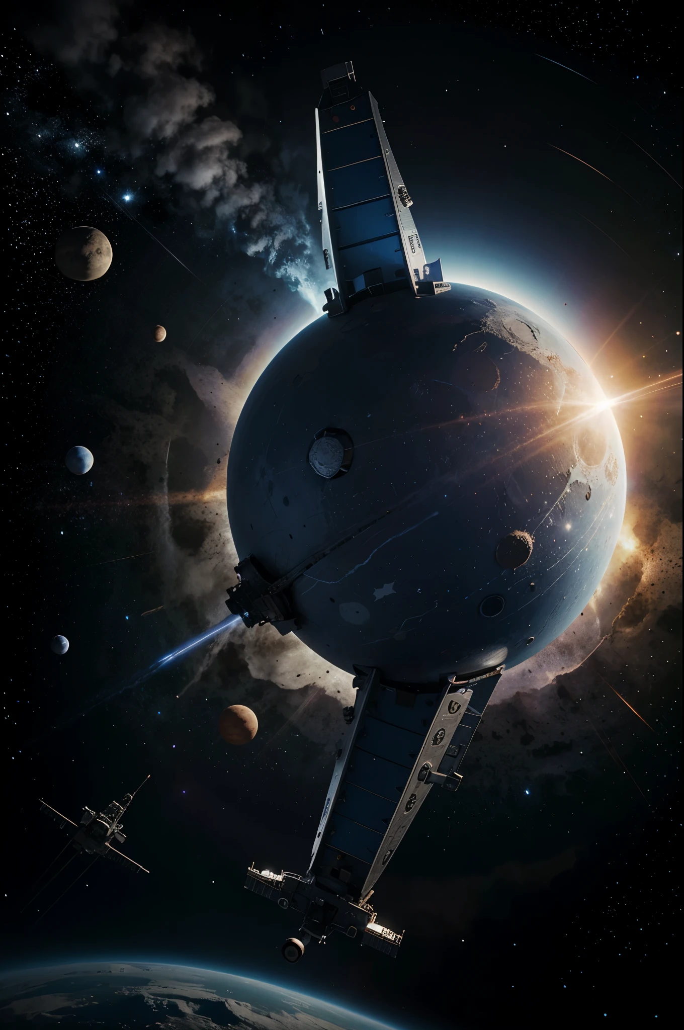 Make the word FELIPE on a space background that matches the background, themed game