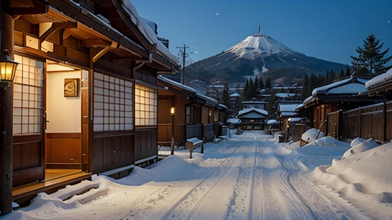 snowJapanese inn