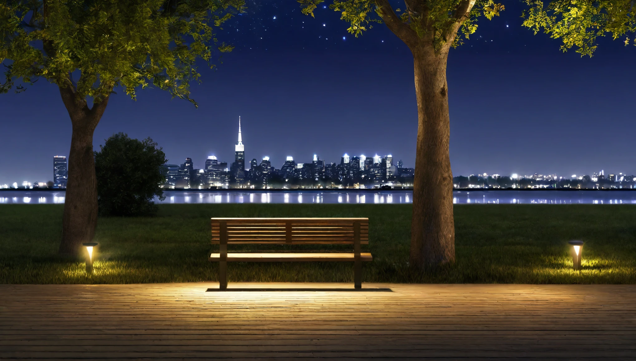 (best quality,4k,8k,highres,masterpiece:1.2),ultra-detailed,(realistic,photorealistic,photo-realistic:1.37),city park bench,serene night,streetlight glow,urban scenery,peaceful atmosphere,lonely bench,metropolis ambiance,nighttime tranquility,shadows and highlights,beautifully rendered,crisp details,depiction of stillness,city nightscape,subtle lighting,metropolitan charm,benches under moonlight,serenity in the city,park solitude,nighttime serenade,quiet contemplation,nighttime symphony,empty park,gentle glow,romantic ambiance,lamp post illumination,park benches,calm urban oasis,starry sky overhead,lamp-lit paths,cityscape backdrop,dreamy atmosphere,night stroll in the park,urban solitude,nighttime park scenery,soothing palette,intimate setting,twinkling streetlights,tranquil park bench