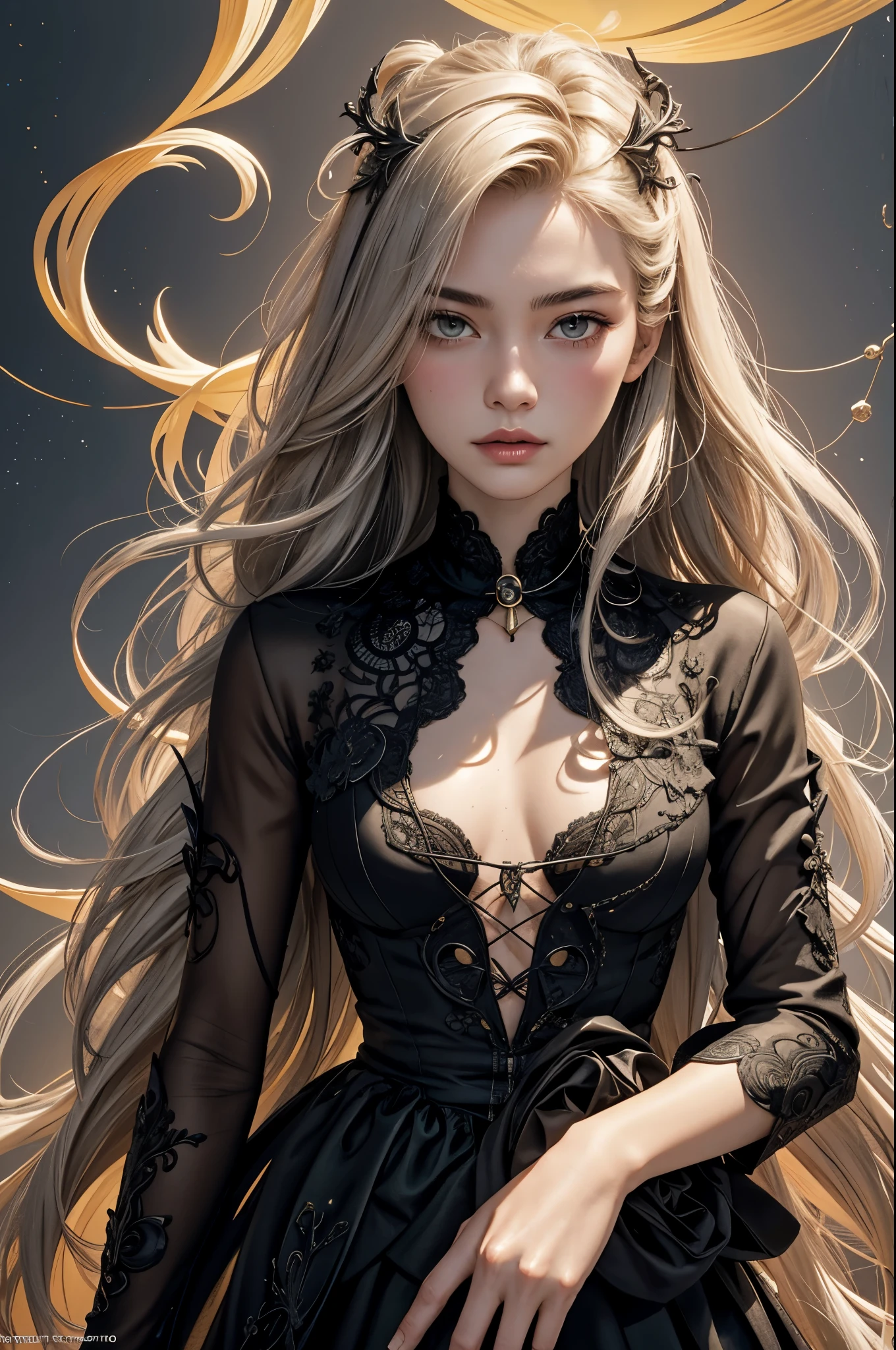 official art,unity 8k wallpaper,super detailed,Cosmetology and aestheticaster piece,best quality,(tangleた,datura,tangle,tangled),(fractal art:1.3),1 girl,very detailed,dynamic angle,cowboy shot,the most beautiful form of chaos,elegant,beastly design,Bright colors,𝓡𝓸𝓶𝓪𝓷𝓽𝓲𝓬,James Jean,Robbie Devi Antono,Ross Tran,francis bacon,Michael Mraz,Adrian's genius,Petra Cortright,Gerhard Richter,takato yamamoto,ashley wood,in the atmosphere,Ecstasy Notes,Streaming notes are displayed