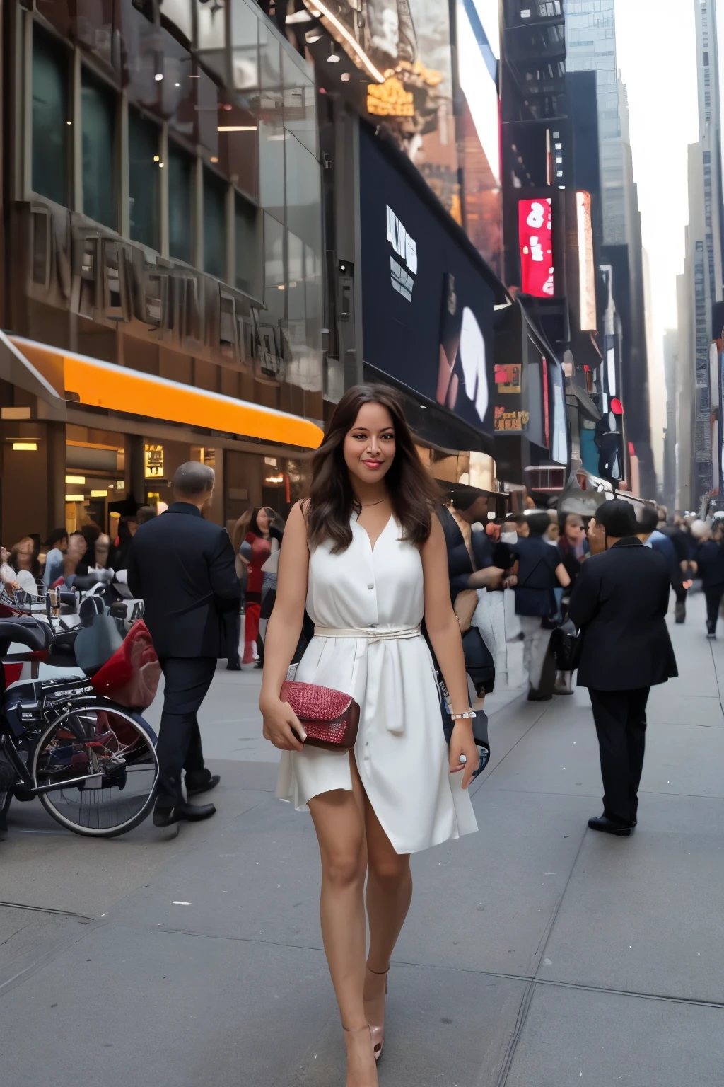 On the American New York Times Street