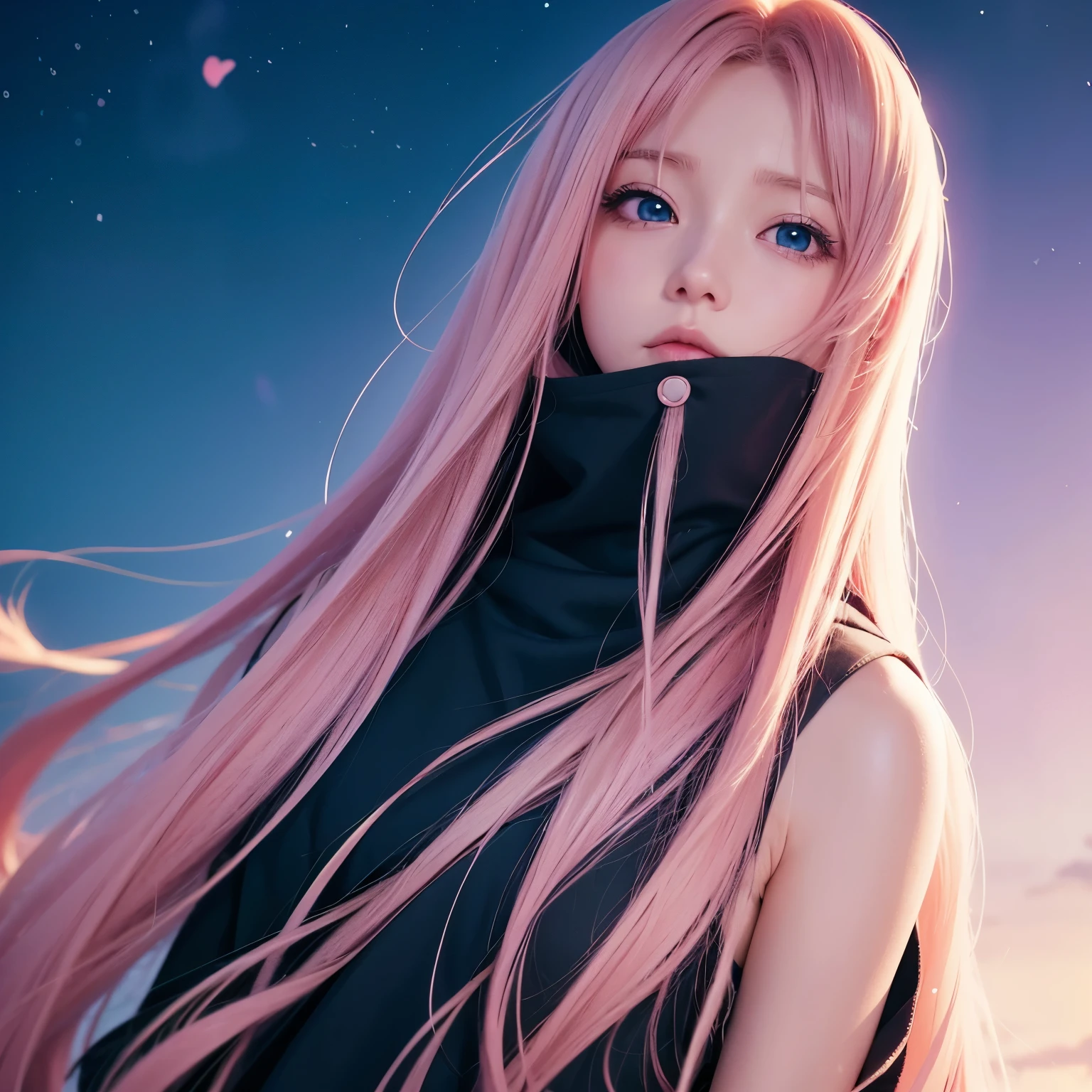 anime girl with long hair, anime visual of a soft girl, anime style. anime vibes, anime style 4 k, anime moe artstyle, anime aesthetic, anime girl desktop background, anime visuals, anime girl with real hair, ethereal anime, anime girl with long hair, Jujutsu Kaisen anime