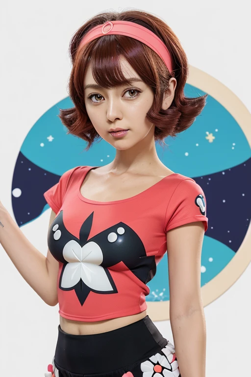 Alola Style (Pokemon Sun and Moon Anime Style),Pokemon - Acerola. Acerola, :3, Short Sleeves