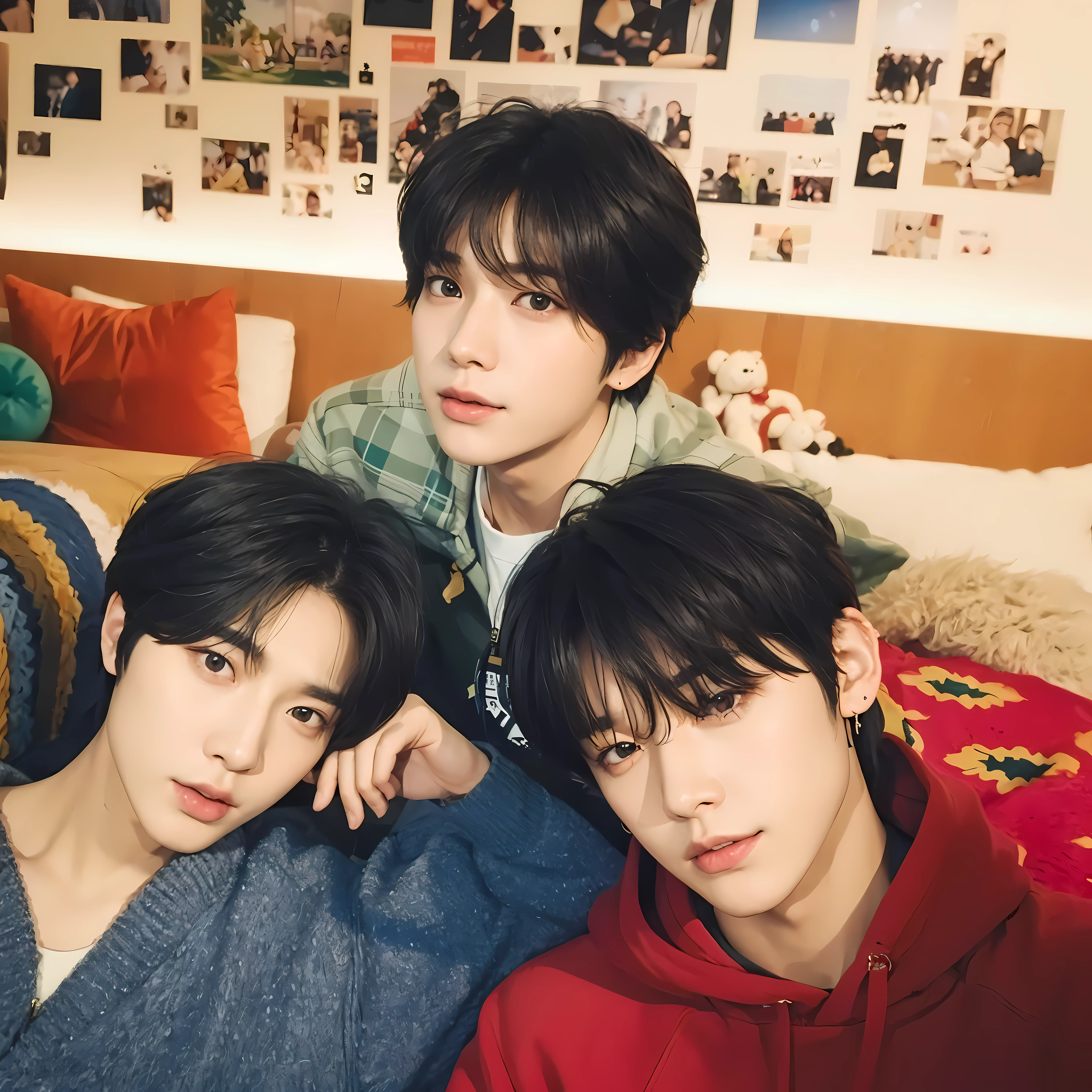 Ulzzang boys, ulzzang, boy, two boys, black hair, brown hair, cute face, cute eyes, cute smile, small smile, Korean ulzzang , choi beomgyu, beomgyu from txt, beomgyu, choi yeonjun, yeonjun from txt, choi yeonjun, yeonjun, Kang taehyun, taehyun from txt, kang taehyun, taehyun
