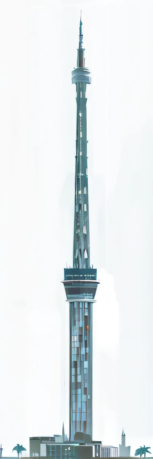 there's a tall tower with a clock on top of it, glass obelisco of the void, imagem conceitual, tall skyscraper, elevador espacial, espada grande, spire, lead - covered spire, Single tower flooded, calatrava, obelisco, the space needle, macuahuitl, Tokujin Yoshioka, Sem fundo