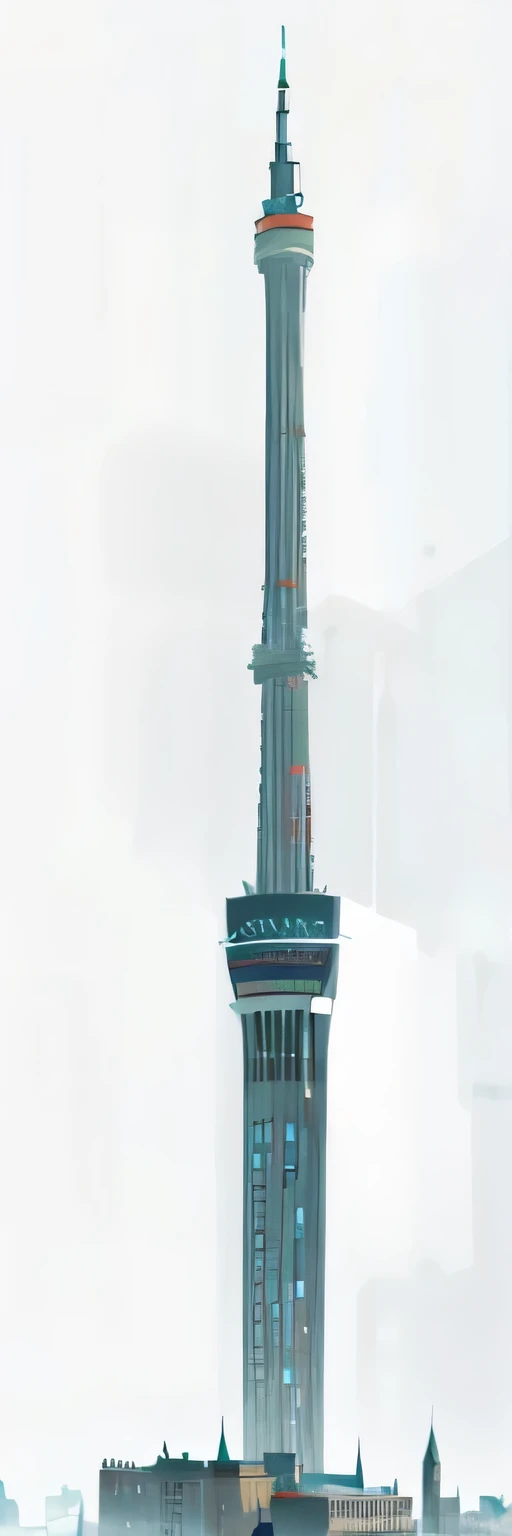 there's a tall tower with a clock on top of it, glass obelisco of the void, imagem conceitual, tall skyscraper, elevador espacial, espada grande, spire, lead - covered spire, Single tower flooded, calatrava, obelisco, the space needle, macuahuitl, art deco,, ferro