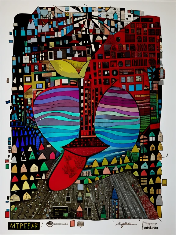 (AUTOSTEREOGRAM) , Trees and buildings in the background,Sonnenuntergang in the distance, SONNENUNTERGANG-ILLUSTRATION, ruhiger Abend. digitale Illustration, niedrige Details. digitale Zeichnung, Sonnenuntergang in der Stadt, dusk ; digitale Zeichnung, Sunset with falling leaves, dusk in der Stadt, dusksstadt im Hintergrund, City twilight landscape, devastate. digitale Illustration, im Stil der digitalen Illustration, Sonnenuntergang