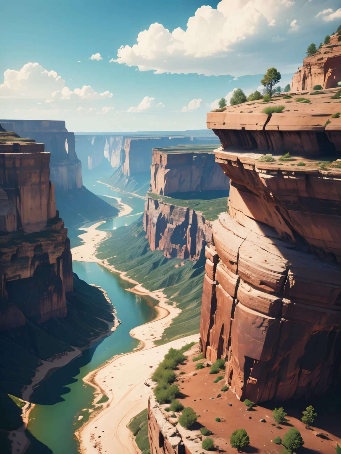 canyon, ultra detailed, high quality, 8k resolution,