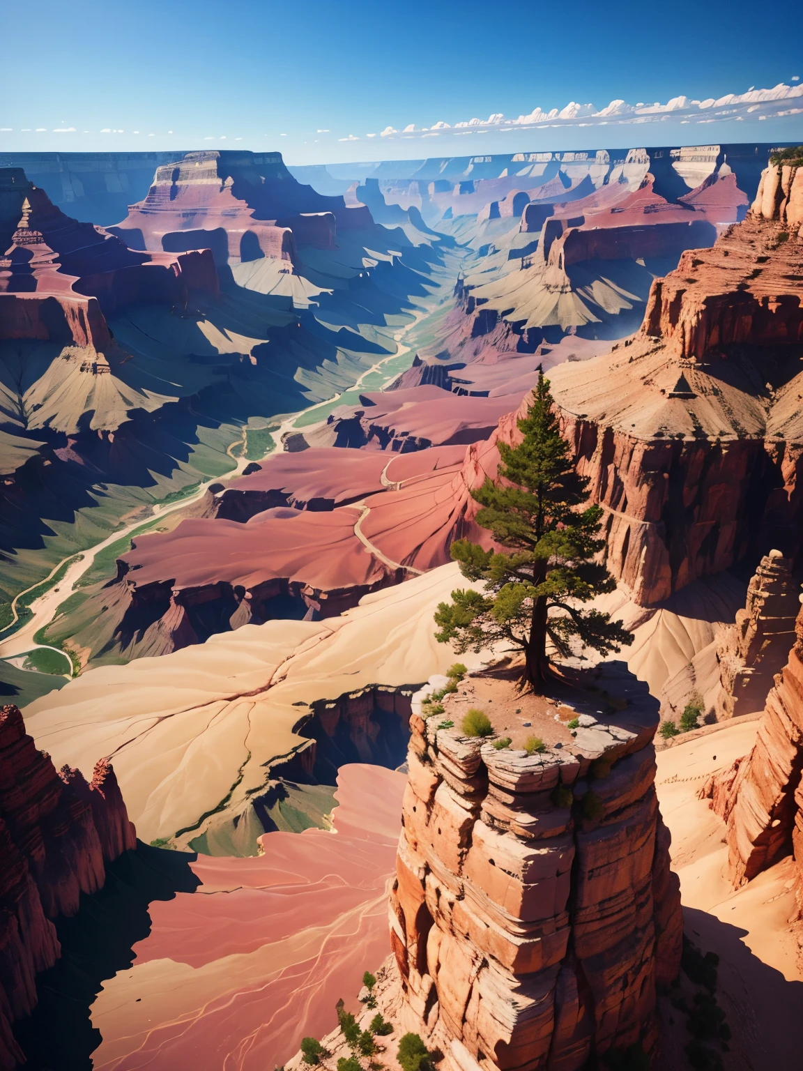 grand canyon, ultra detailed, high quality, 8k resolution,