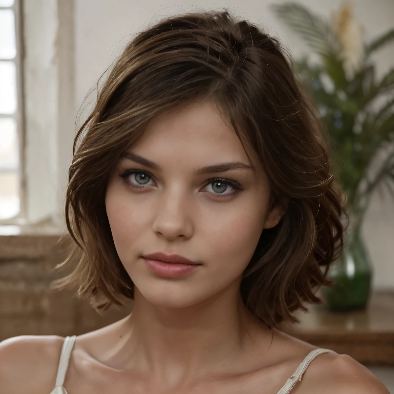 (best quality,4k,8k,highres,masterpiece:1.2),ultra-detailed,(realistic,photorealistic,photo-realistic:1.37),portrait,abstract,2girls,brown and blue hair,detailed eyes,lips,hair strands,sparkling eyes,mysterious smiles,glowing skin,flowing hair,creative makeup,stunning fashion,stylish poses,vibrant colors,colorful background,impressionistic brush strokes,soft lighting.