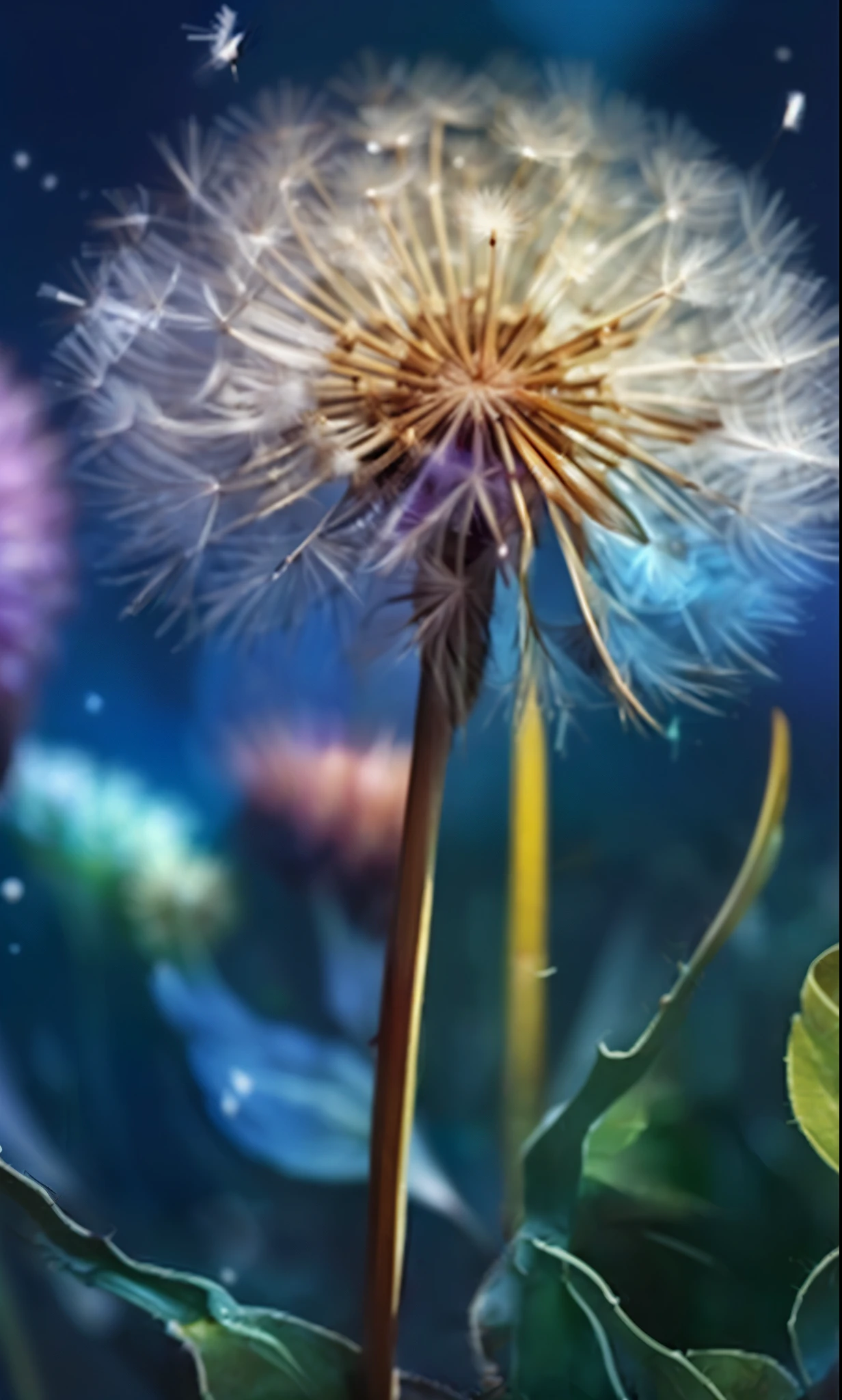 generate dandelion like in the image