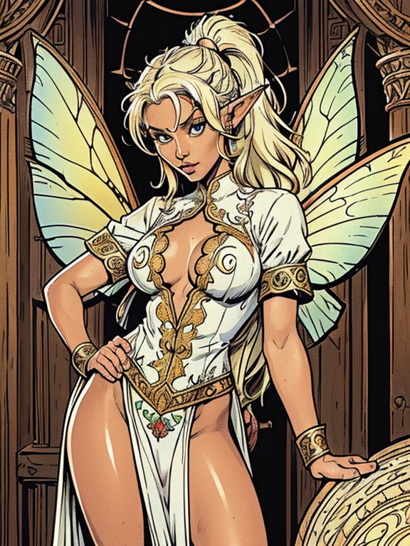 digital painting, 4k, comic babes, cute oppai duende,(((small, oppai body, small, chibi))),((())),((anime duende with extremely cute and beautiful ivory hair) ), (((elf))), (((elf ears))),
(((Giant breast girl))),((((ivory hair:1.35,long ponytail hair,messy ivory hair,colored inner hair,ear breathing)))),((ivory_eyes:1.3))) ,intricate eyes,beautiful detailed eyes,symmetrical eyes,big eyes:1.5,(((bright skin:1.5,bright skin:1.5,tanned skin,bright skin,very glossy skin,bright body,plastic glow skin,exaggerated skin glowing,bright skin))),(Detailed body, (detailed face)),
cute,slutty,erotic,bold,(nsfw),
((fairy wings:1.5)),revealing clothes,show skin,white panties,Skirt made of petals,(((intricate outfit,intricate clothes,embroidered clothes,ornate clothes,embroidered clothes,ornate clothes))),
(dynamic pose:1.0),embarrassed,(centered,size to fit dimensions,rule of thirds),
((World Tree, three houses)),setting:1.25,((intricate scenery)),((World Tree background,three houses background)),(natural magic,mystical powers),
(Bright winter ornaments),high resolution,sharp focus,(ultra detailed,extremely detailed),(Photorealistic art:1.37),(extremely detailed CG unity 8k wallpaper),(((vibrant colors,vibrant theme))),( intricate),(artwork),(Best quality),Art photography,(photograph taken by sldr),(intricate background),perfect rendered face,perfect face details,Realistic face,realistic photo,((intricate detail)) ,(((realism))),