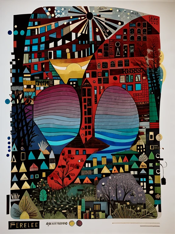 (AUTOSTEREOGRAM) , MASTERPIECE, ink painting by 
(HUNDERTWASSER:0.6|MIRO:0.3|MUCHA:0.1)
, (AUTOSTEREOGRAM) , (city female), city scape that resamples a face made of buildings and building parts, Trees and buildings in the background，Sonnenuntergang in the distance, SONNENUNTERGANG-ILLUSTRATION, ruhiger Abend. digitale Illustration, niedrige Details. digitale Zeichnung, Sonnenuntergang in der Stadt, dusk ; digitale Zeichnung, Sunset with falling leaves, dusk in der Stadt, dusksstadt im Hintergrund, City twilight landscape, devastate. digitale Illustration, im Stil der digitalen Illustration, Sonnenuntergang, in the style of 
HUNDERTWASSER|MIRO|MUCHA