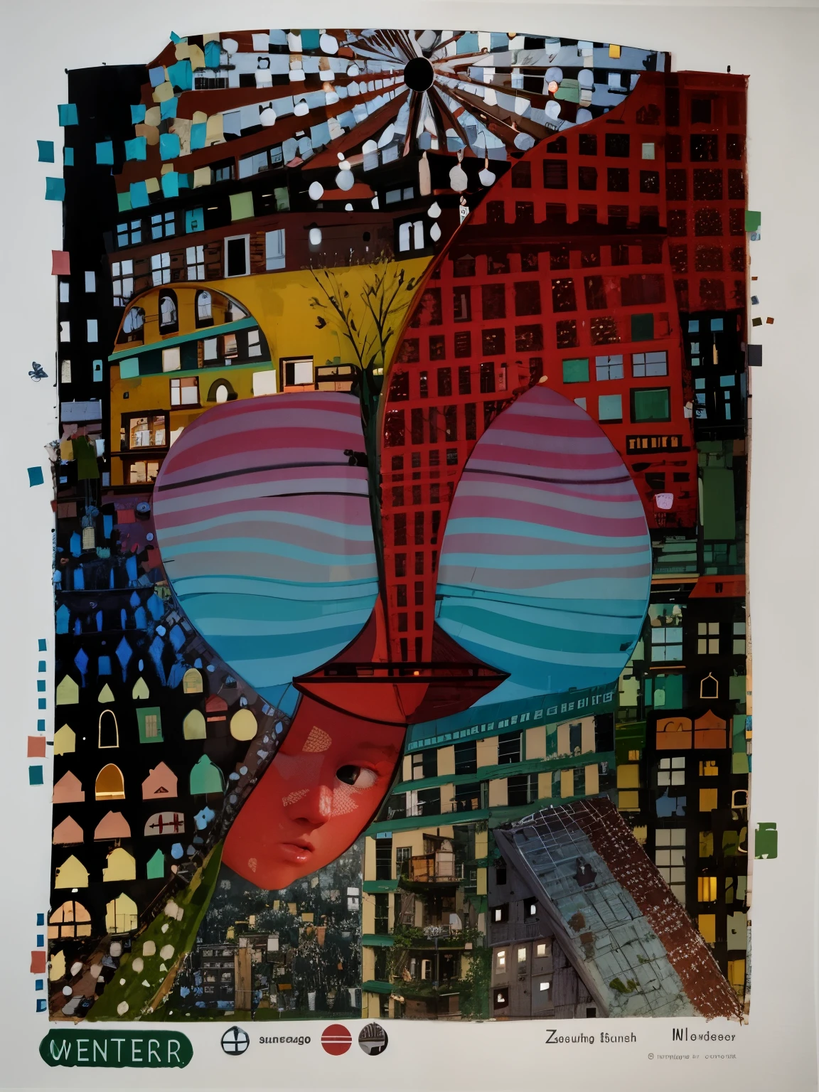 (AUTOSTEREOGRAM) , MASTERPIECE, ink painting by
(HUNDERTWASSER:0.6|MIRO:0.3|MUCHA:0.1)
, (AUTOSTEREOGRAM) , (city female), city scape that resamples a face made of buildings and building parts, Trees and buildings in the background,Sonnenuntergang in the distance, SONNENUNTERGANG-ILLUSTRATION, ruhiger Abend. digitale Illustration, niedrige Details. digitale Zeichnung, Sonnenuntergang in der Stadt, dusk ; digitale Zeichnung, Sunset with falling leaves, dusk in der Stadt, dusksstadt im Hintergrund, City twilight landscape, devastate. digitale Illustration, im Stil der digitalen Illustration, Sonnenuntergang, in the style of
HUNDERTWASSER|MIRO|MUCHA