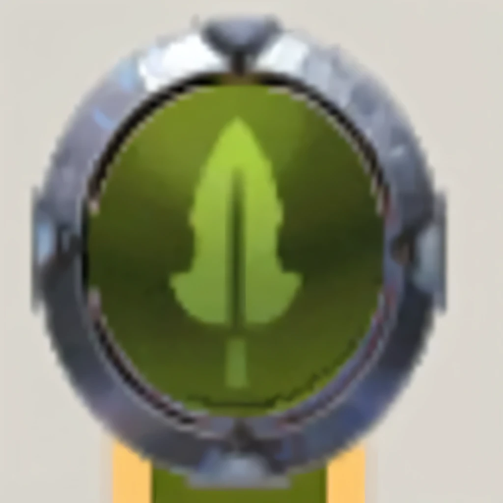 a close-up of a green bud with a leaf, imagem de habilidade, world of warcraft spell icon, Blockade Legion, Pesado jpeg artifact blurry, mission marker, medalha, health bar hud, genji, espada, game icon feature, character icon, obra-prima, mid-level shooting, marca de cutie de ervas daninhas, medalhalion, Pesado, 8 K Hg
