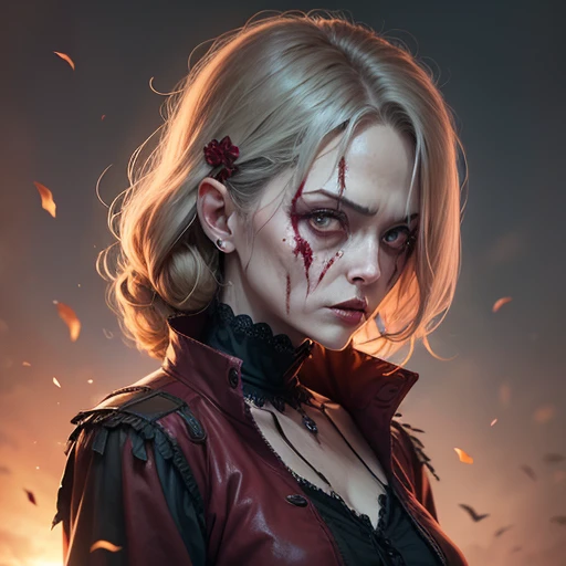 (Middle-aged female zombie)、Full Screen Size、(Noble Zombie)、Beautiful woman