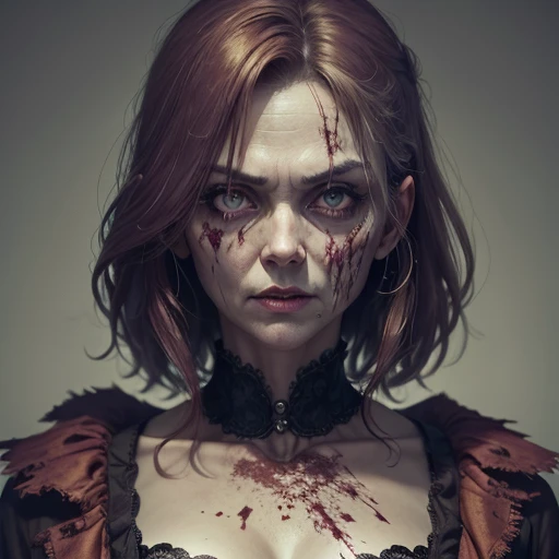 (Middle-aged female zombie)、Full Screen Size、(Gorgeous Zombie)、Noble Zombie