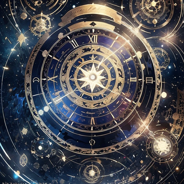 (masterpiece, best quality:1.2), magic power is activated, magic spell is floating, magic circle, magic symbol, magic background, fantasy background, light effects, dramatic lighting, wallpaper, background, landscape, time, clock