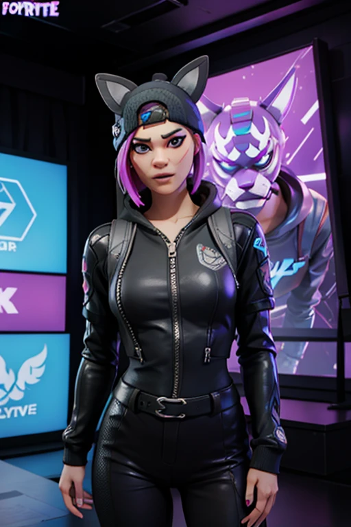 Fortnite lynx black 
