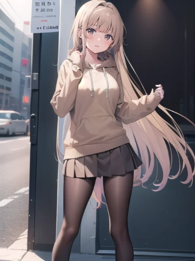 ((masterpiece)), ((highest quality)), ((super detailed)), ((super detailed背景)), ((8k wallpaper)) ,(8K),shine, shine光, ray tracing, Depth of the bounds written, (perfect face), (detailed face), (fine eyes),(perfect hand :1.7),ray tracing,perfect lighting, shine目, (looking at the viewer,smile:1.1), ((1 girl)), (mature woman:1.4),Mahiru Shiina (Shiina Midday) ,blonde,brown eyes, ((brown eyes:1.7)), ((smile)),((弾けるようなsmile)),long hair, 黒いshoes, ((black pantyhose)) , (hoodie:1.2) , ((Panty stocking)) , shoes、skirt, ((視聴者を見てbreakする)),break,((head shot))、embarrassing、blush、beautiful女の子、cute face、beautiful顔、cute face、beautiful、best quality、good anatomy、smile、closed mouth、blush、((super detailed背景)), Mistress Pose, ((8k wallpaper)) , smile, blush, outdoor, Day, blue sky, empty, looking at the viewer, moody lighting, face-to-face audience、(Are standing:1.5))、from below、(NSFW:1.3),panties under pantyhose, Mistress Pose, smile, looking at the viewer, moody lighting, face-to-face audience
