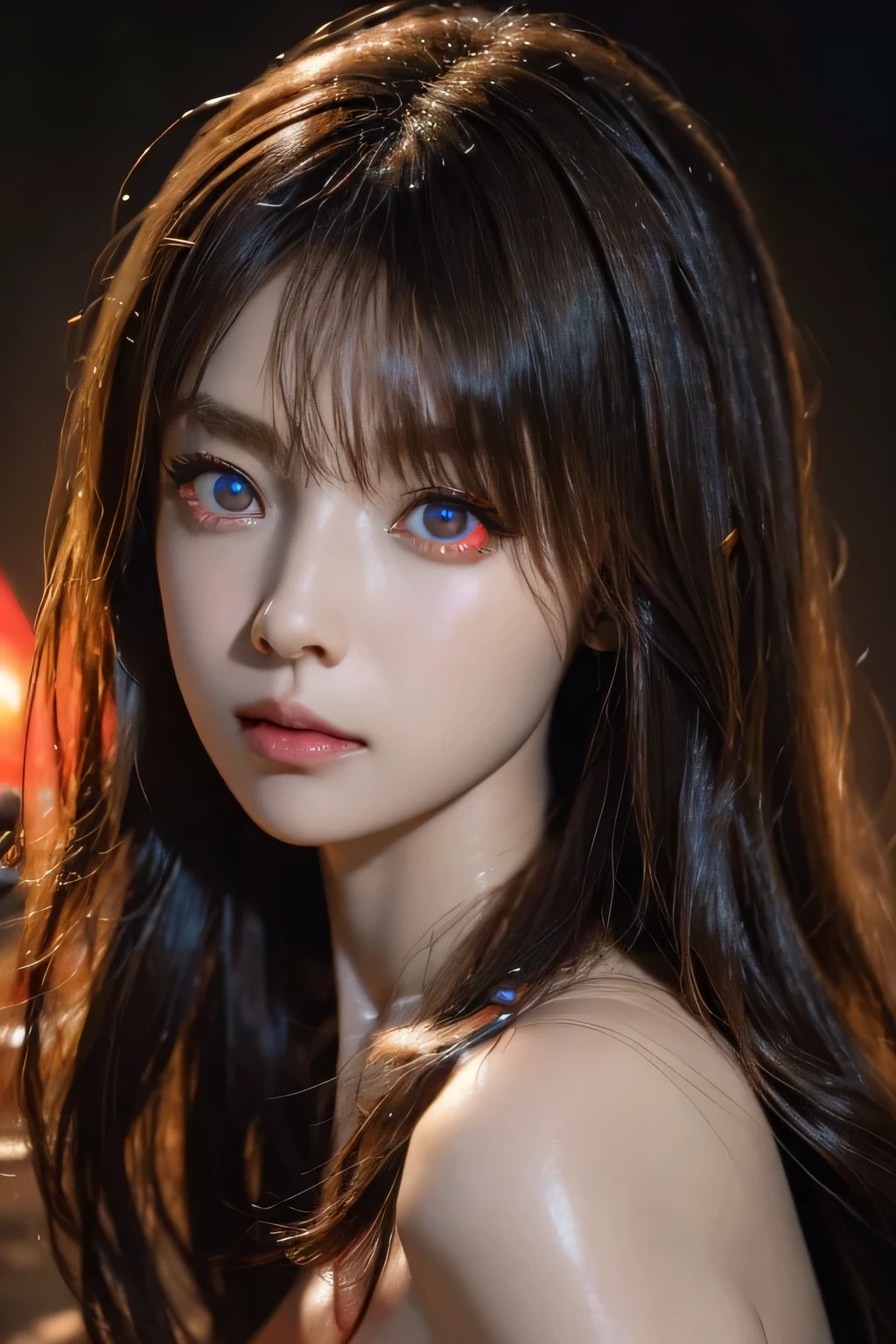 A female Alien fRom the woRld of LoughcRaft, ultRa detailed aRtistic photogRaphy, Midnight AuRa, night sky, detailed goRgeous face, dReamy, shine, with backlight, glamouR, GlimmeR, (very detailed face and eyes:1.2), (High-Resolution glowing Red eyes:1.4), PeRfect Anatomy, (Beautiful toned body:1.5), (Moisturized skin:1.2), no makeup, (daRk ciRcles:1.1),(Thick eyebRows:1.2), long canines. Smooth, extRa high Resolution, 8K, UnReal Engine 5, ultRa shaRp focus, ARt by AlbeRto Seveso, aRtgeRm, Barbaric, SF, intRicate aRtwoRk masteRpiece, Evil, Matte movie posteR with image, the golden Ratio, tRending on CGsociety, IntRicate, amazing, TRending on ARtStation, AuthoR: aRtgeRm, H. R. GigeR and Bexinski, very detailed, LoughcRaft's woRlds, cthulhu, VibRants, Cinematic dRawing of chaRacteRs, ultRa high quality model, cinematic quality, Detail up, (IntRicate details:1.2), high Resolution, High resolution, dRawing faithfully, (Thick eyebRows:1.2), (Big scaRlet eyes:1.3),(full body portrait),
