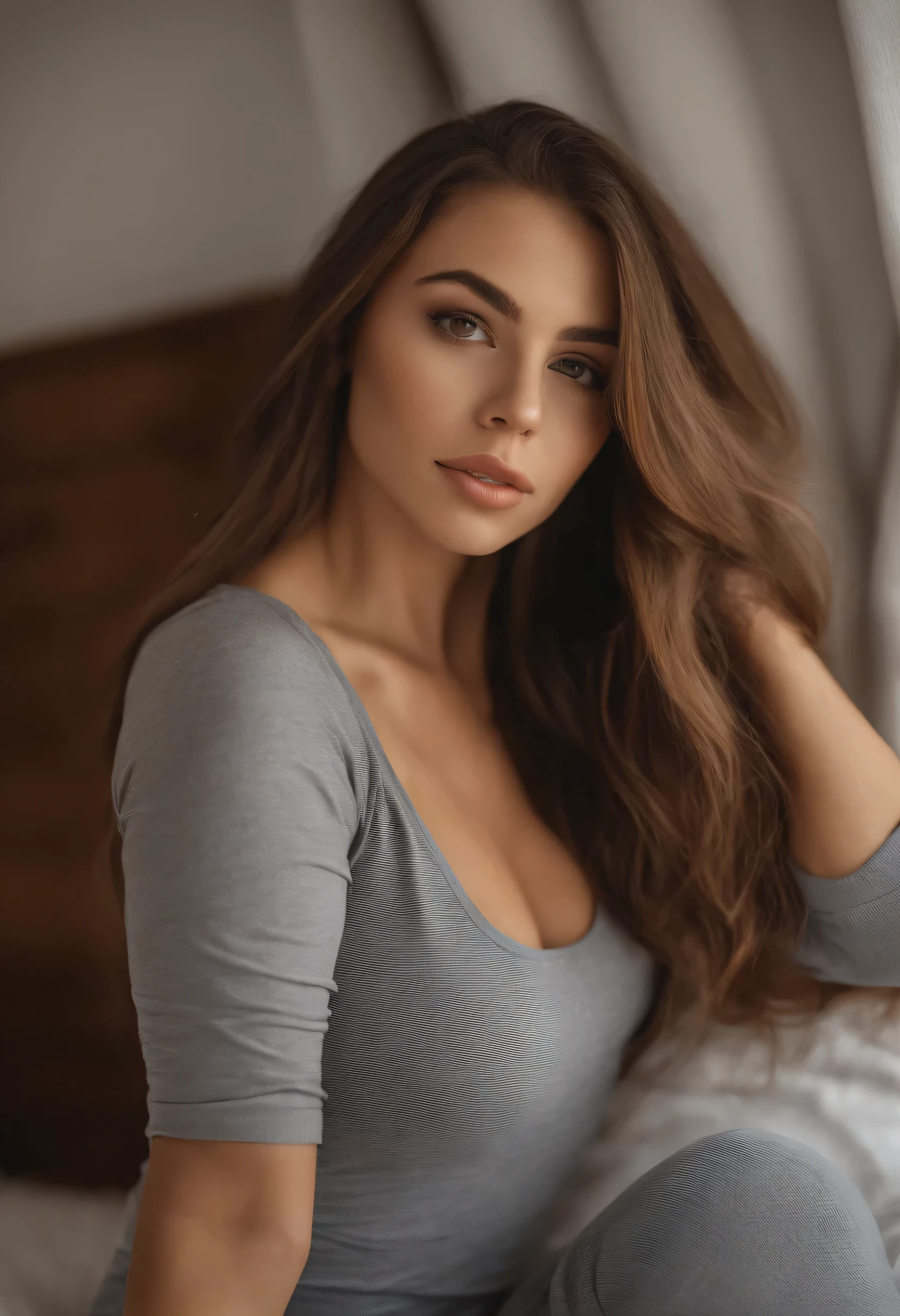 Sexy desnuda, , Arafed Mujer Completa, Chica sexy con ojos azules, , ultra realista, meticulosamente detallado, retrato de Sophie Mudd, cabello rubio y ojos grandes, selfie de una mujer joven, Ojos del dormitorio, Violeta Myers, sin maquillaje, Maquillaje natural, staring directly into camera, artgrama facial, maquillaje sutil, Impresionante foto de todo el cuerpo arrodillado en la cama, en el dormitorio, Medium and large breast, permitiendo que la cara se vea claramente, retrato