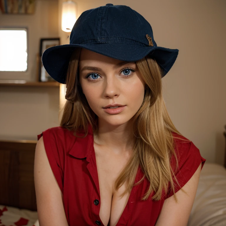 blonde woman blue eyes red sexy clothes 23 years oldblonde woman blue eyes red sexy clothes 23 years old