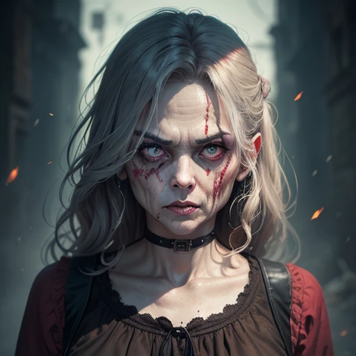 (Middle-aged female zombie)、Full Screen Size、(Gorgeous Zombie)、Noble、