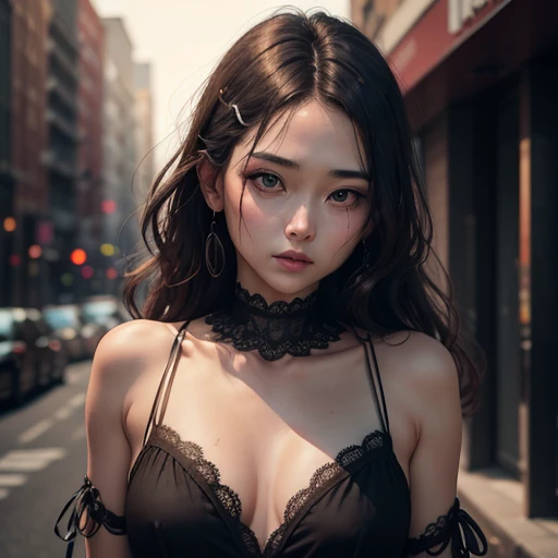 （Middle-aged female zombie)、Full Screen Size、(Gorgeous Zombie)、Beautiful woman