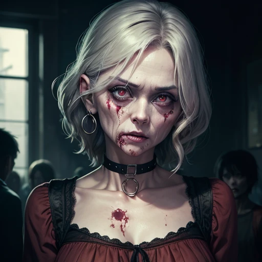 (Middle-aged female zombie)、Full Screen Size、(Gorgeous Zombie)、