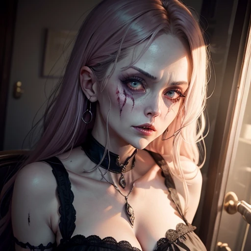 (Middle-aged female zombie)、Full Screen Size、(Gorgeous Zombie)、Noble Zombie